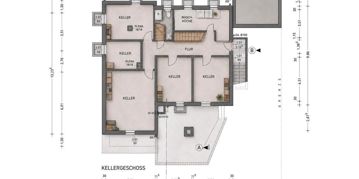 Einfamilienhaus Dietfurt an der Altmühl - 7 Zimmer, 111 m&sup2;, 379.000&euro; | Angebot:26957535