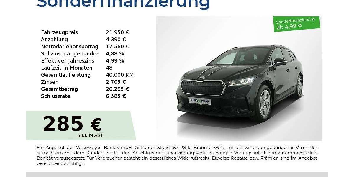 Skoda Enyaq 11.750 km 21.950 &euro; Nürnberg 90441