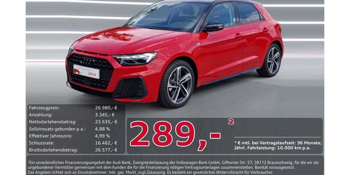 Audi A1 10.300 km 25.980 &euro; Ingolstadt 85057