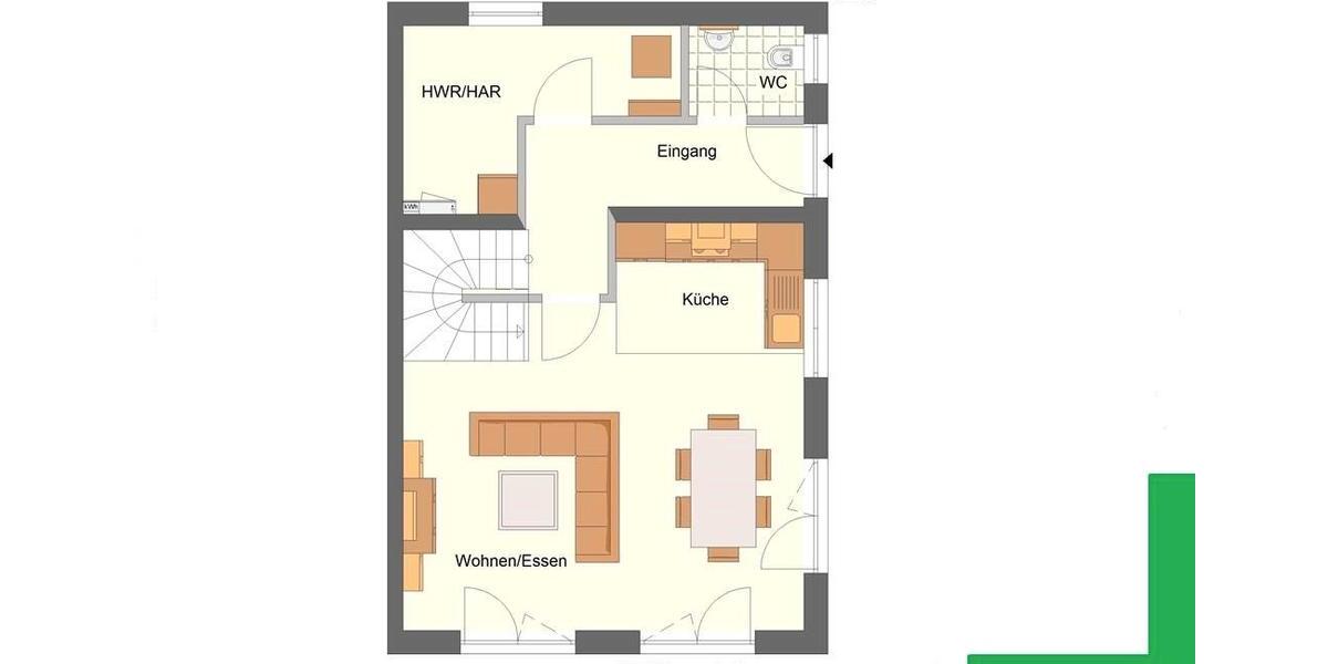 Doppelhaushälfte Bad Hersfeld - 4 Zimmer, 120 m&sup2;, 494.500&euro; | Angebot:26252729