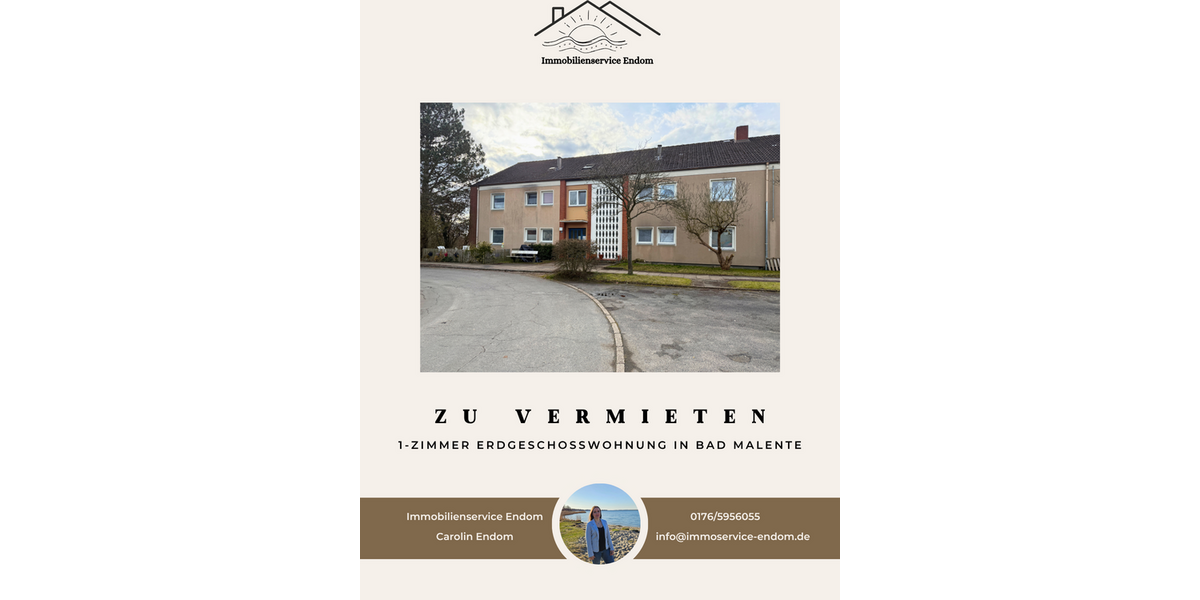 Etagenwohnung Bad Malente - 1 Zimmer, 37 m&sup2;, 300&euro; | Angebot:27157974