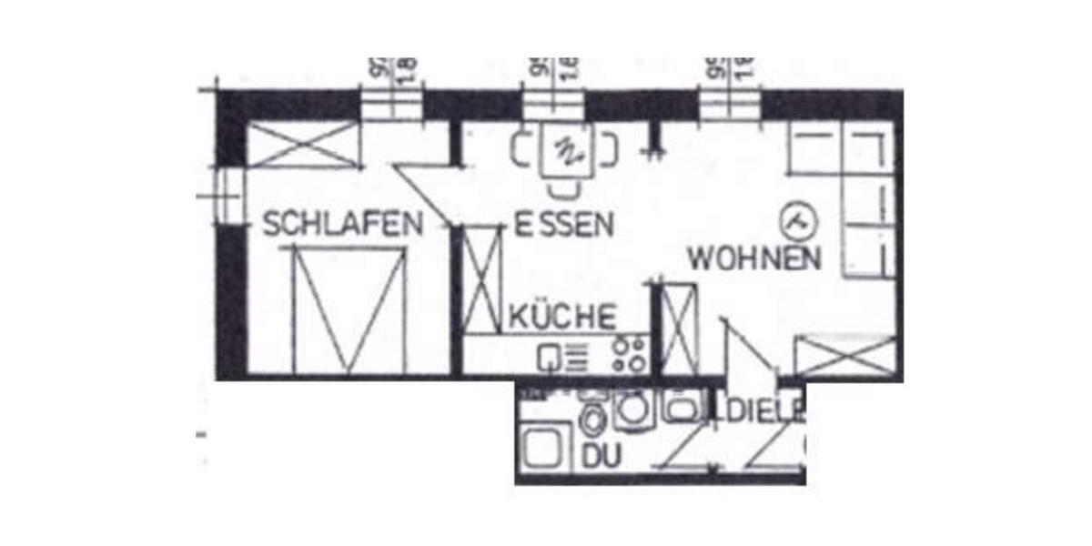 2-Zimmer-Wohnung mit Einbauküche in Kühlungsborn – ab April 2026 2 zimmer