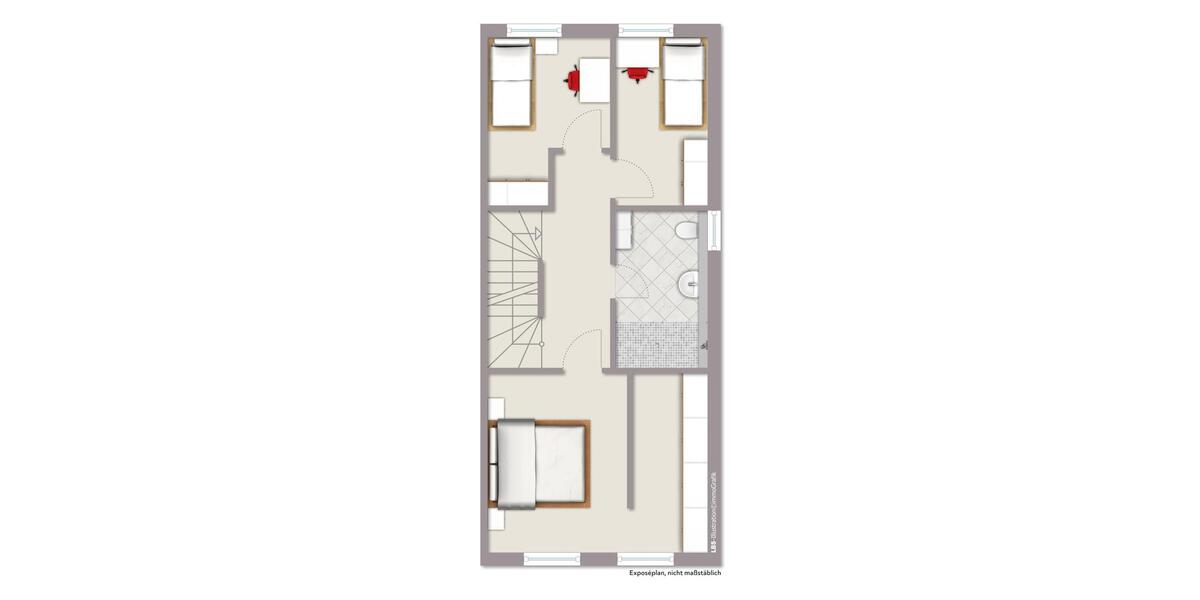 Reihenhaus Ennepetal - 4 Zimmer, 110 m&sup2;, 1.320&euro; | Angebot:24845027