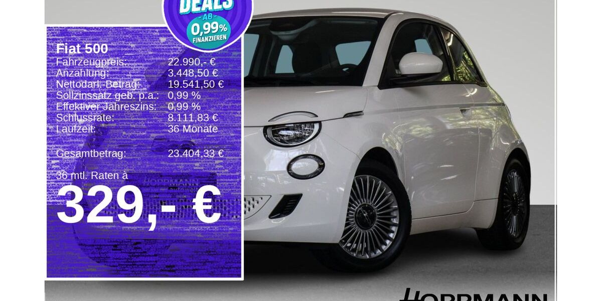 Fiat 500e 12.456 km 22.990 &euro; Siegen 57072