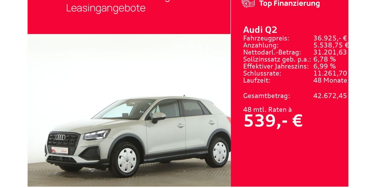 Audi Q2 5.453 km 36.925 &euro; Seevetal 21217