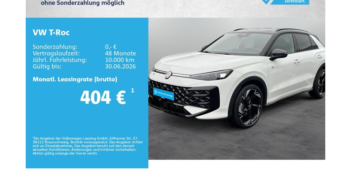 VW T-Roc 5.000 km 36.880 &euro; Kitzingen 97318