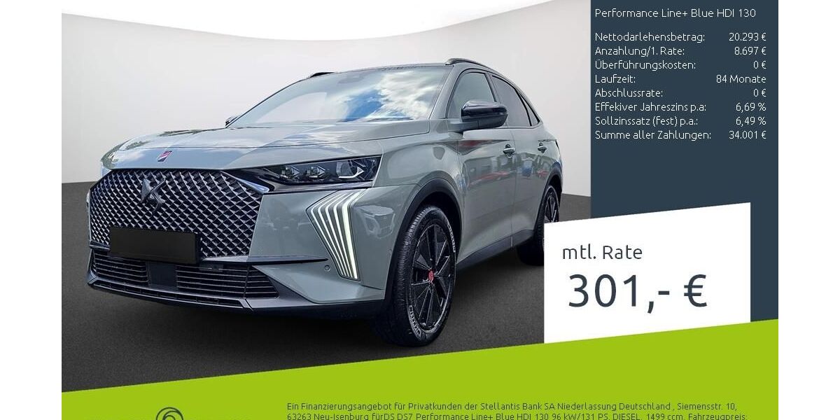 DS Automobiles DS7 (Crossback) 26.711 km 28.990 &euro; Dülmen 48249
