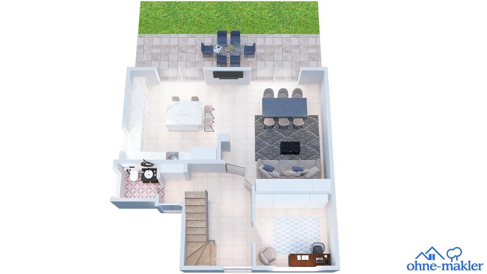 Doppelhaushälfte Lüneburg Goseburg-Zeltberg - 5 Zimmer, 124 m&sup2;, 1.800&euro; | Angebot:26364464