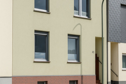 Reihenhaus mit Garten als Renovierungsprojekt