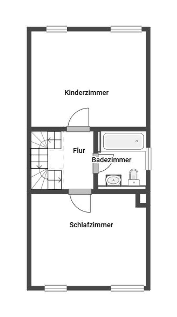 Hier blühen Ihre Ideen: Reihenendhaus mit Garten in Top-Lage 5 zimmer
