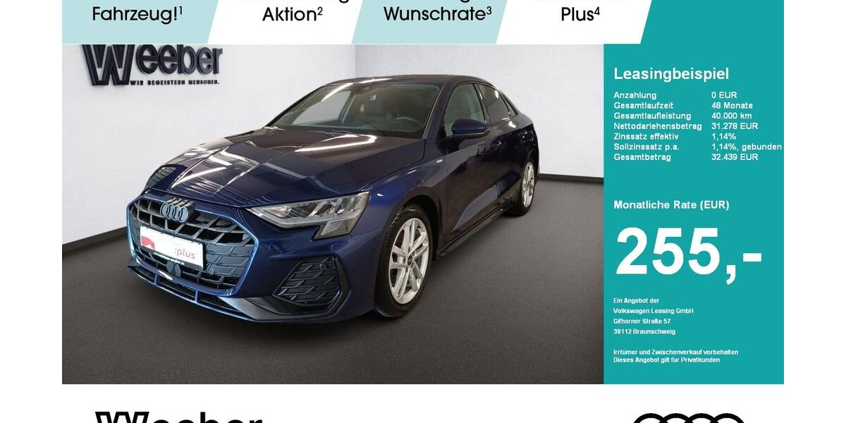 Audi A3 33.699 km 30.728 &euro; Leonberg 71229