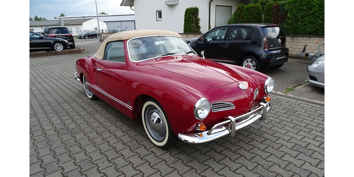 VW Karmann Ghia Cabrio vollständig restauriert 1.200 km 59.990 &euro; Rodgau 63110