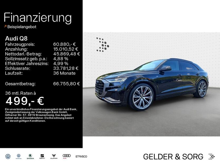 Audi Q8 94.950 km 60.880 € Ebern 96106