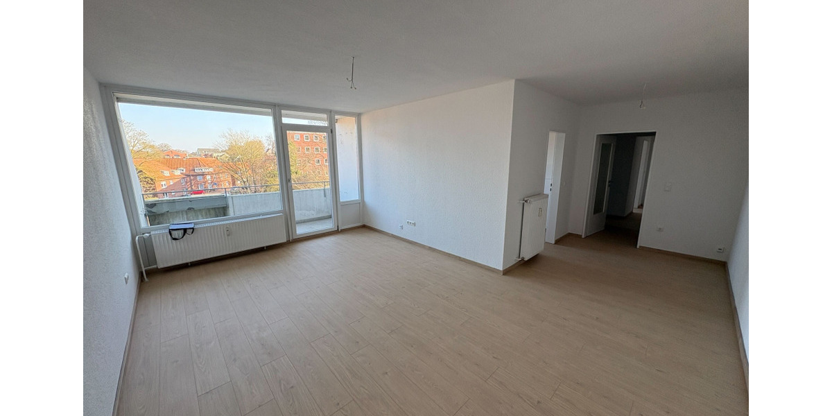 Etagenwohnung Leer (Ostfriesland) - 3 Zimmer, 74 m&sup2;, 538&euro; | Angebot:25571477