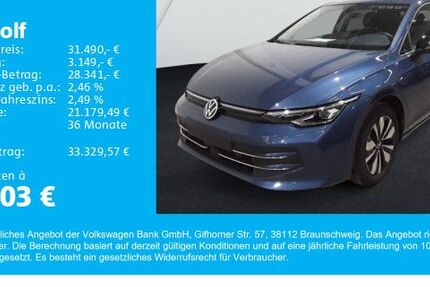 VW Golf 9.500 km 31.490 € Gersthofen 86368