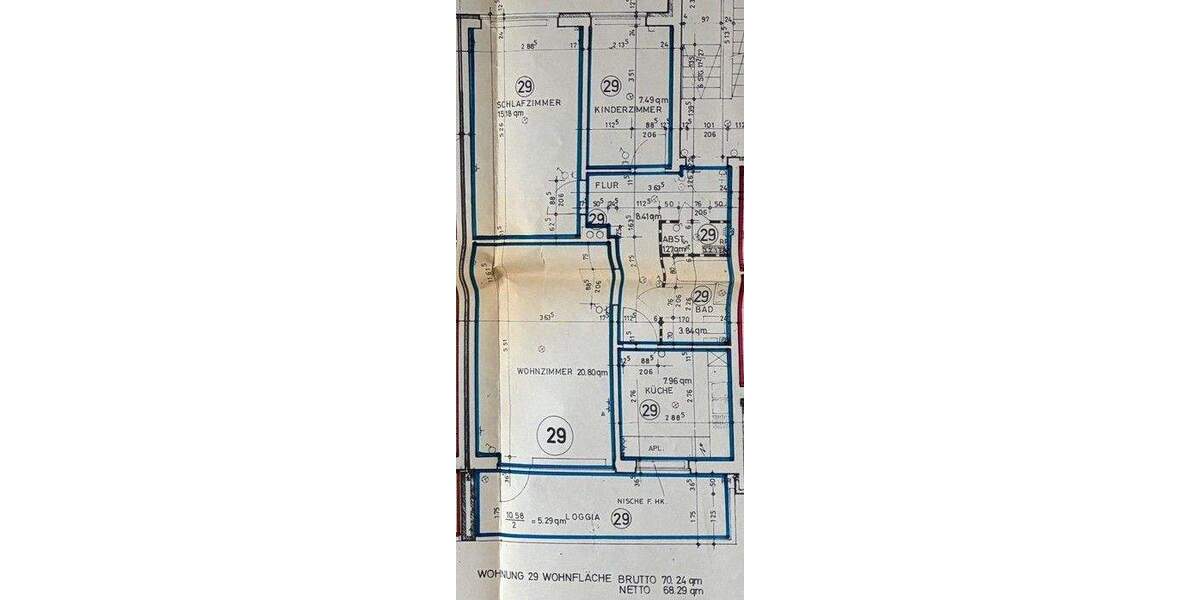 Etagenwohnung Bargteheide - 3 Zimmer, 68 m&sup2;, 188.000&euro; | Angebot:23971487