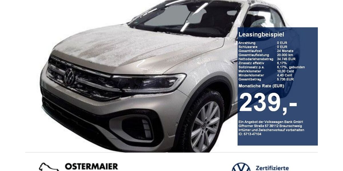 VW T-Roc 8.370 km 34.775 &euro; Vilsbiburg 84137
