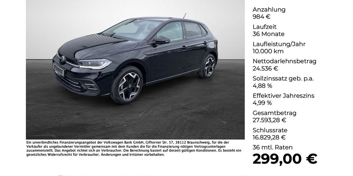 VW Polo 3.980 km 25.520 &euro; Vechta 49377