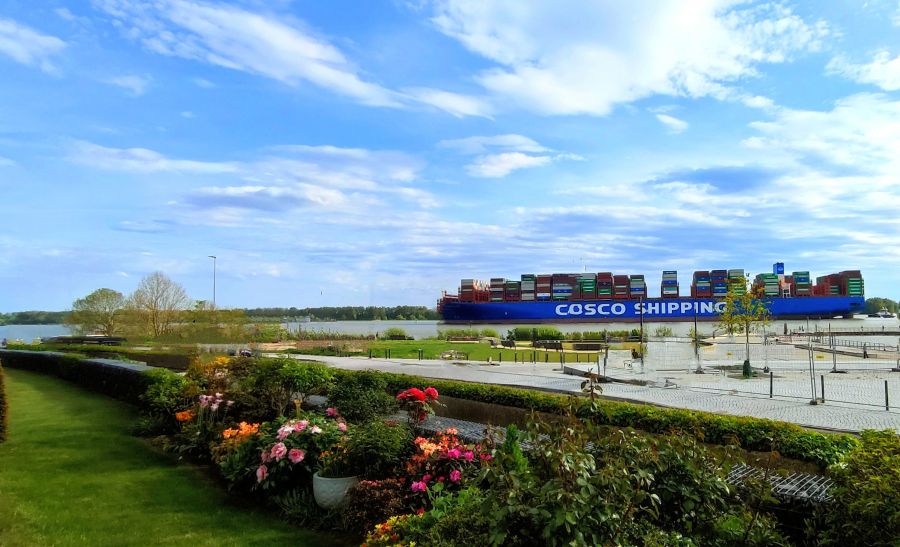 Provisionsfrei* Elbe bei Hamburg, moderne Terrassenwohnung, am Wasser, Elbblick, - 3- Wedel | Angebot:27064092