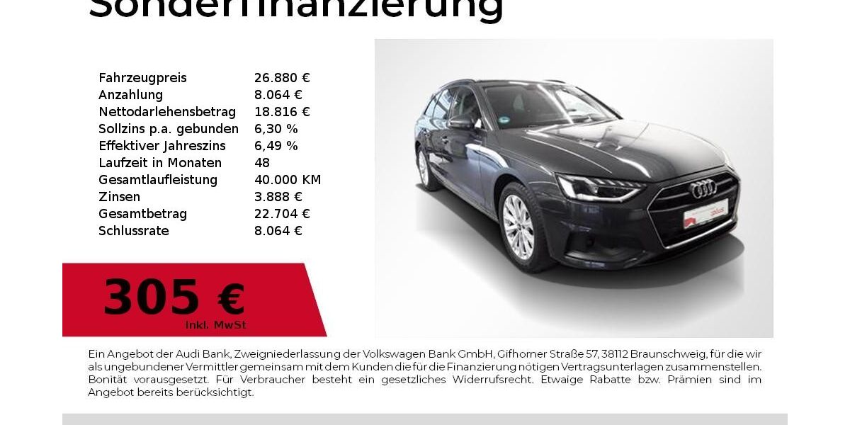 Audi A4 73.100 km 26.880 &euro; Nürnberg 90411