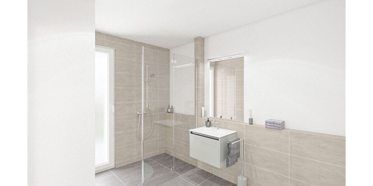 Neubau: Doppelhaus im modernen Bungalow Stil, KfW 55, mit Betreuungskonzept möglich - Doppelhaushälfte Steyerberg | Angebot:25925771