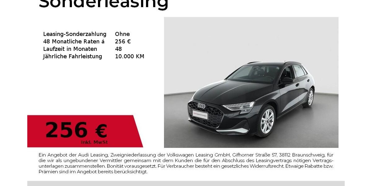 Audi A3 9.250 km 27.645 &euro; Erlangen 91058