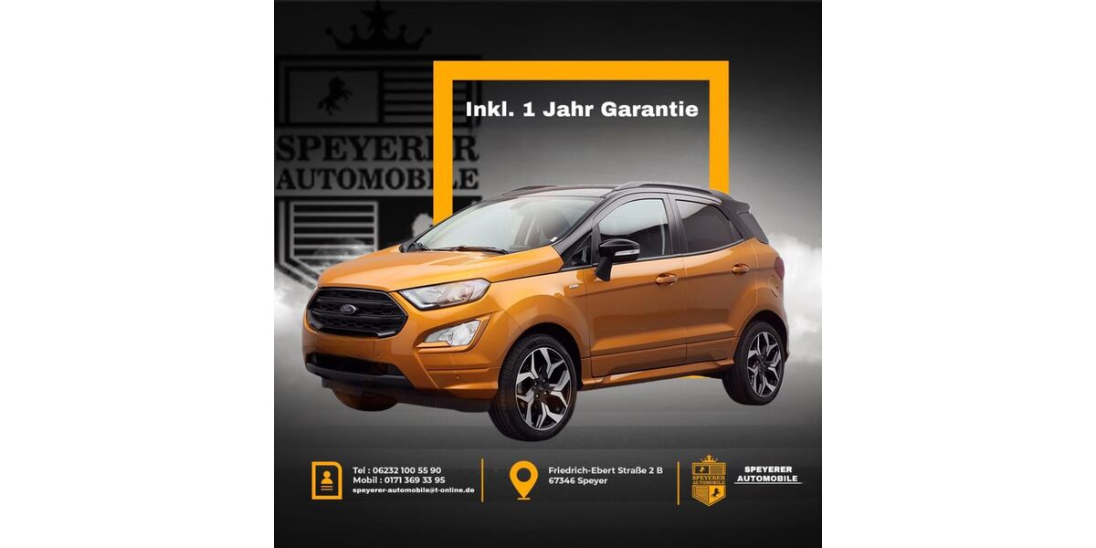 Ford EcoSport 43.000 km 14.780 &euro; Speyer 67346