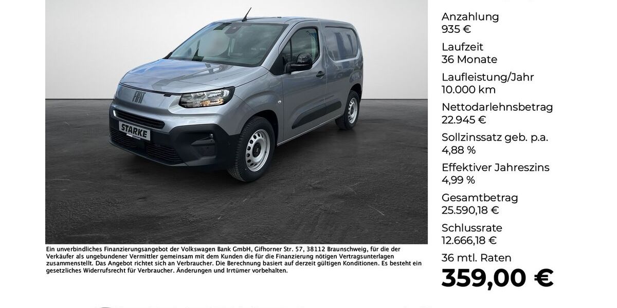 Fiat Doblo 9.151 km 23.480 &euro; Vechta 49377