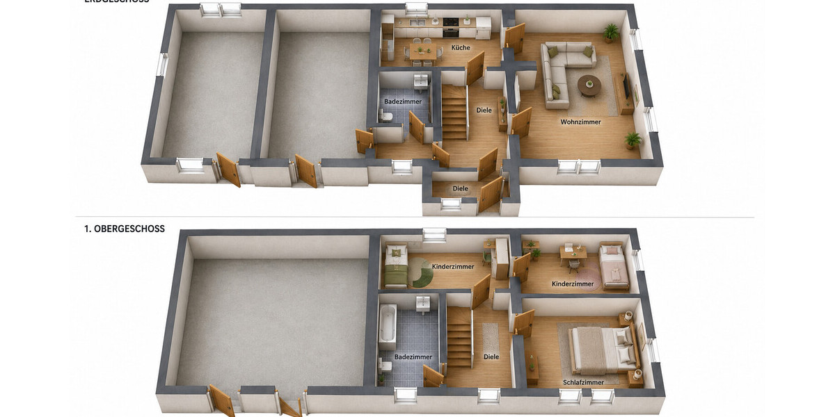 Großzügiges Wohnhaus mit viel Platz & Entwicklungsmöglichkeiten zur Miete - Einfamilienhaus Bischofrod | Angebot:26530295