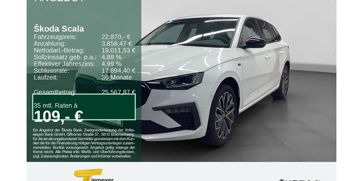 Skoda Scala 21.620 km 22.490 &euro; Bochum 44809
