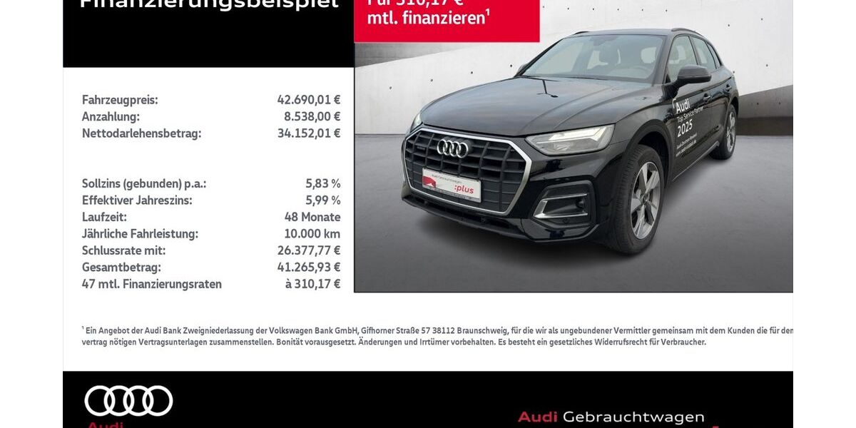 Audi Q5 35.874 km 40.990 &euro; Rostock 18059