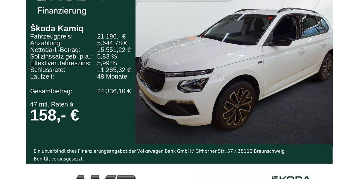 Skoda Kamiq 15.810 km 20.780 &euro; Borna 04552