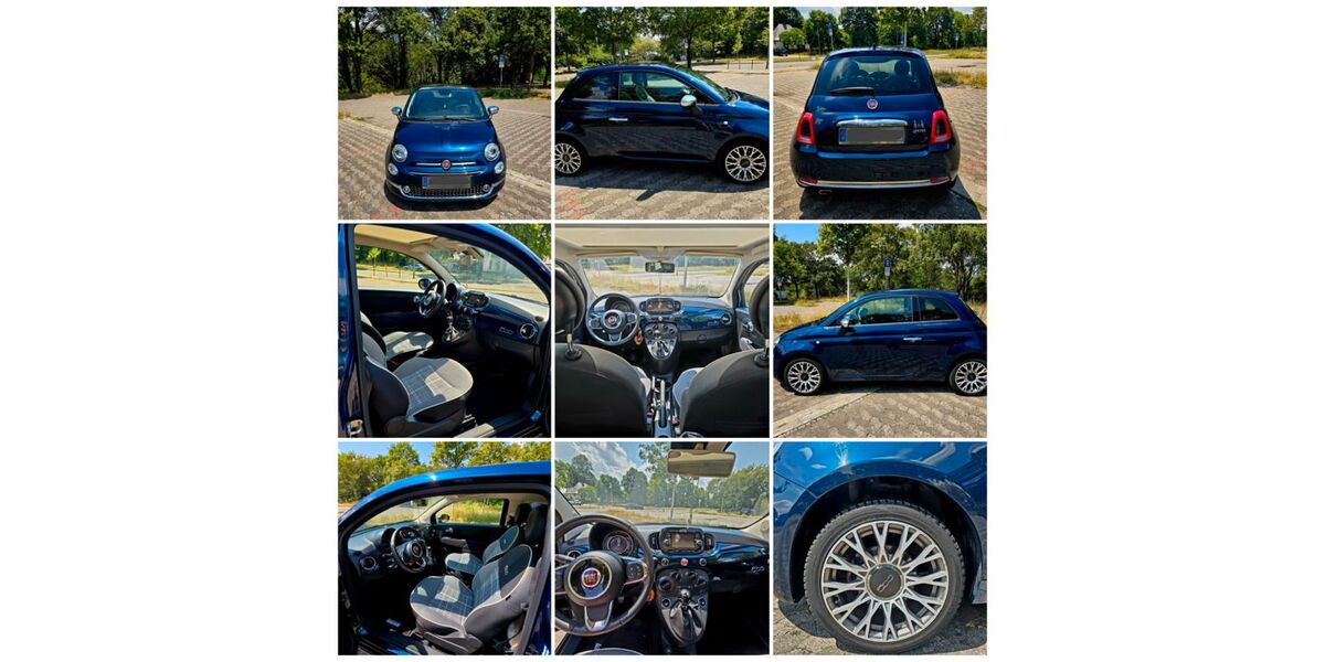 Fiat 500 63.860 km 9.400 &euro; Ludwigshafen 67065
