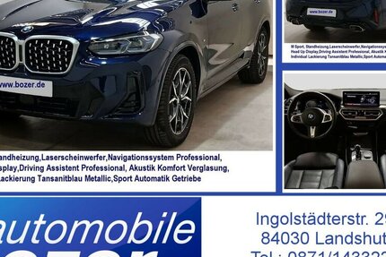 BMW X4 xDr30d MSport Laser,HUD,Echtleder NP:91.860 35.400 km 47.800 &euro; Landshut 84030