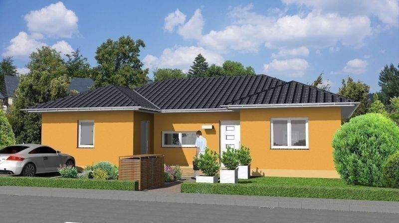 Wie wär es mit einem Bungalow? ( individuelles Architektenhaus ) in Traumlage in Panketal ! im Alleinauftrag