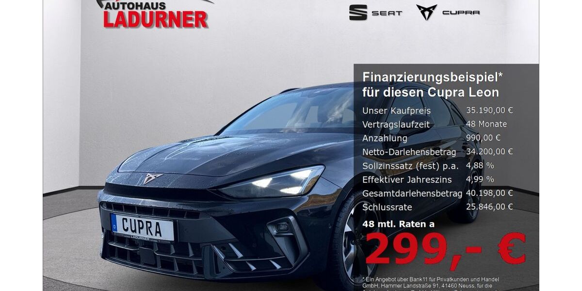 Cupra Leon 7.400 km 35.190 &euro; Villingen-Schwenningen 78052