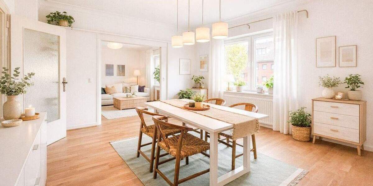 Etagenwohnung Düsseldorf Golzheim - 3 Zimmer, 81 m&sup2;, 475.000&euro; | Angebot:25095509