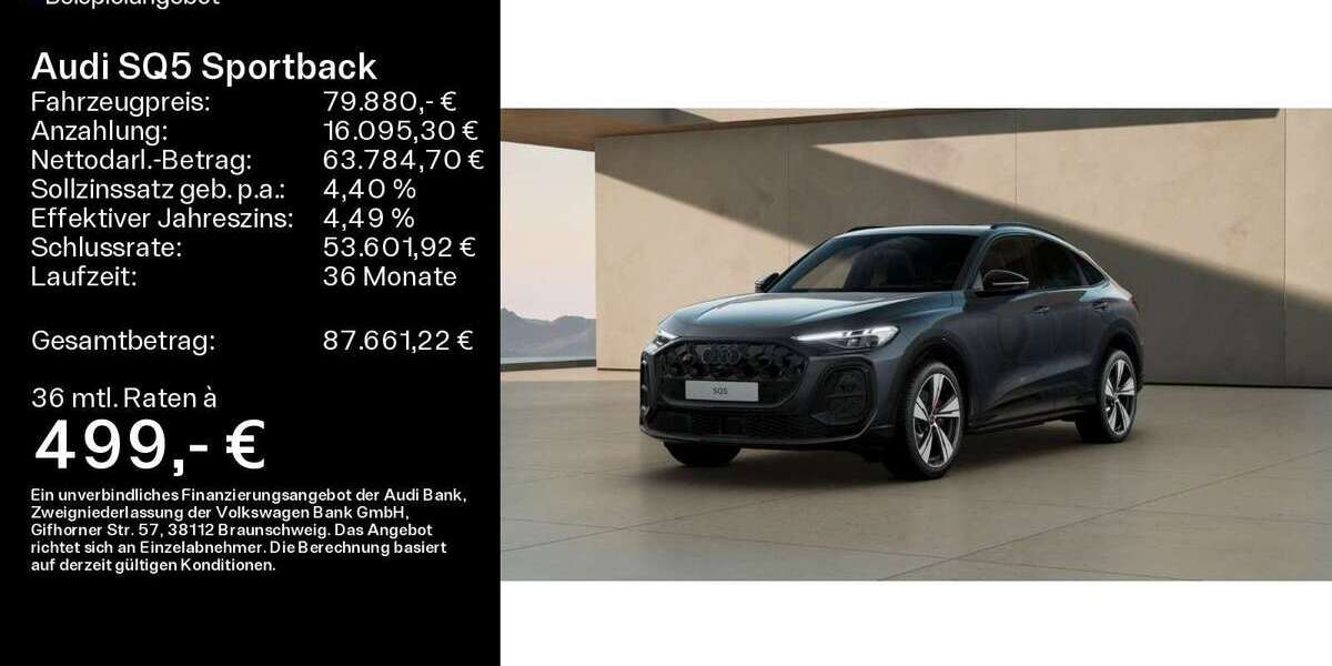 Audi SQ5 2.899 km 79.880 &euro; Schweinfurt 97424
