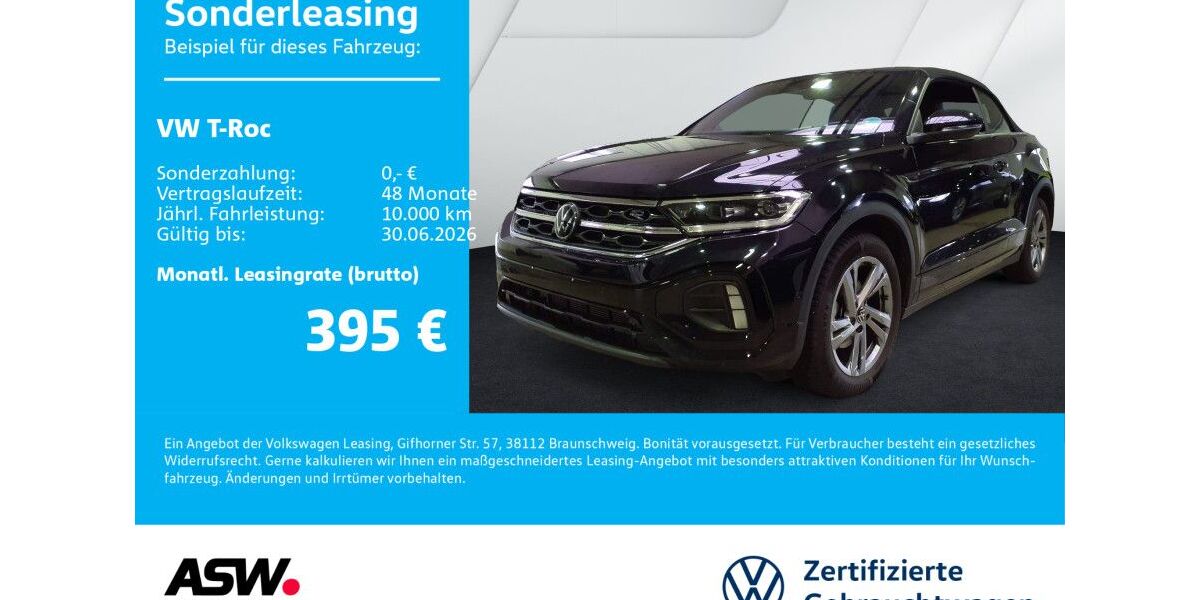 VW T-Roc 9.990 km 33.830 &euro; Bad Rappenau 74906