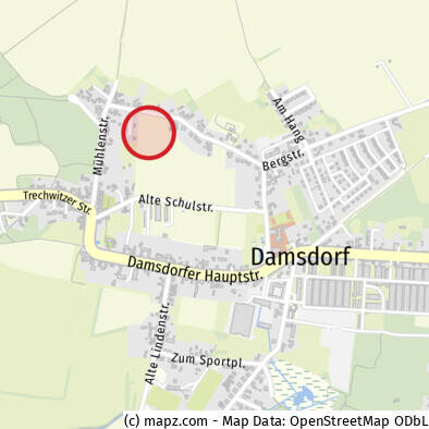 Grundstück Kloster Lehnin / Damsdorf Damsdorf - 150.000&euro; | Angebot:26796601