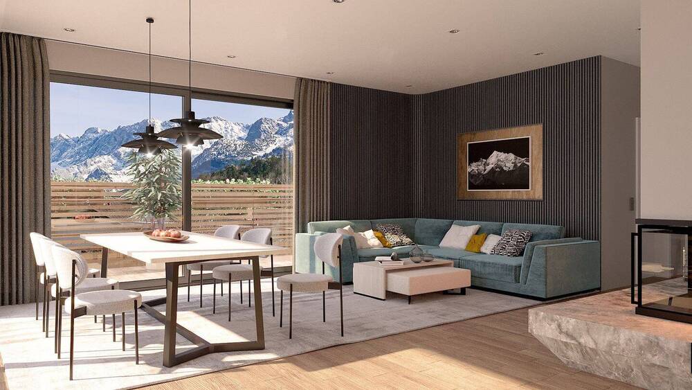 Etagenwohnung Garmisch-Partenkirchen Garmisch - 3 Zimmer, 124 m&sup2;, 1.458.400&euro; | Angebot:26433379