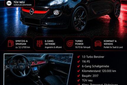 Opel Adam 112.000 km 7.199 &euro; Tuttlingen 78532