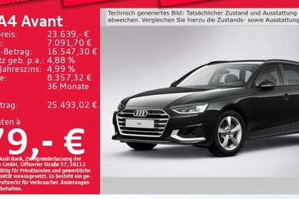 Audi A4 56.757 km 23.639 &euro; Eching 85386