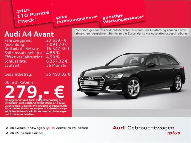 Audi A4 56.757 km 23.639 &euro; Eching 85386