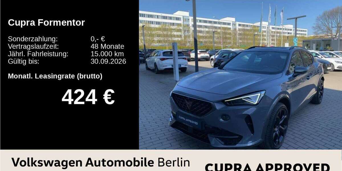 Cupra Formentor 36.975 km 34.931 &euro; Helgoland 27498