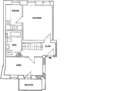 Wohnung in Gera zimmer