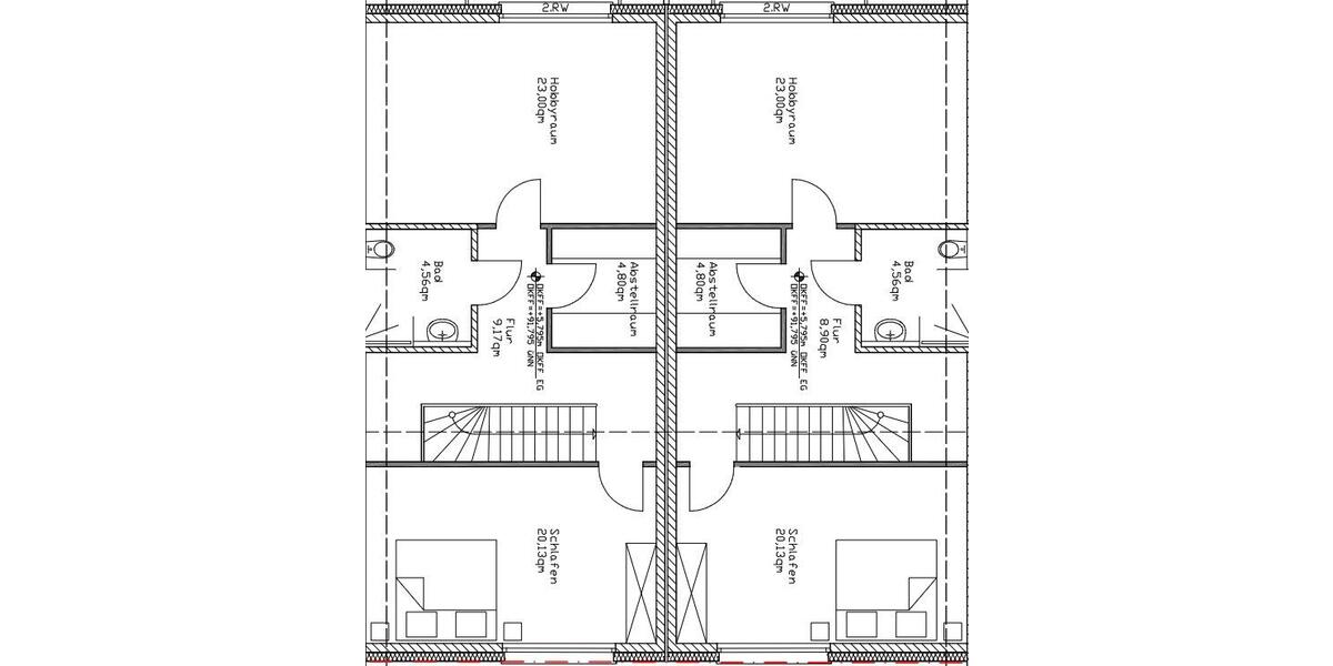 Doppelhaushälfte Herford Diebrock - 6 Zimmer, 207 m&sup2;, 2.075&euro; | Angebot:26314334