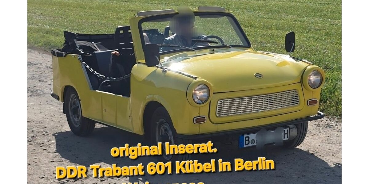 Trabant 601 21.361 km 11.000 &euro; Berlin 13088