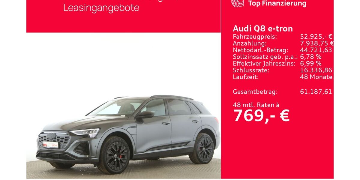 Audi Q8 e-tron 48.991 km 48.998 &euro; Seevetal 21217
