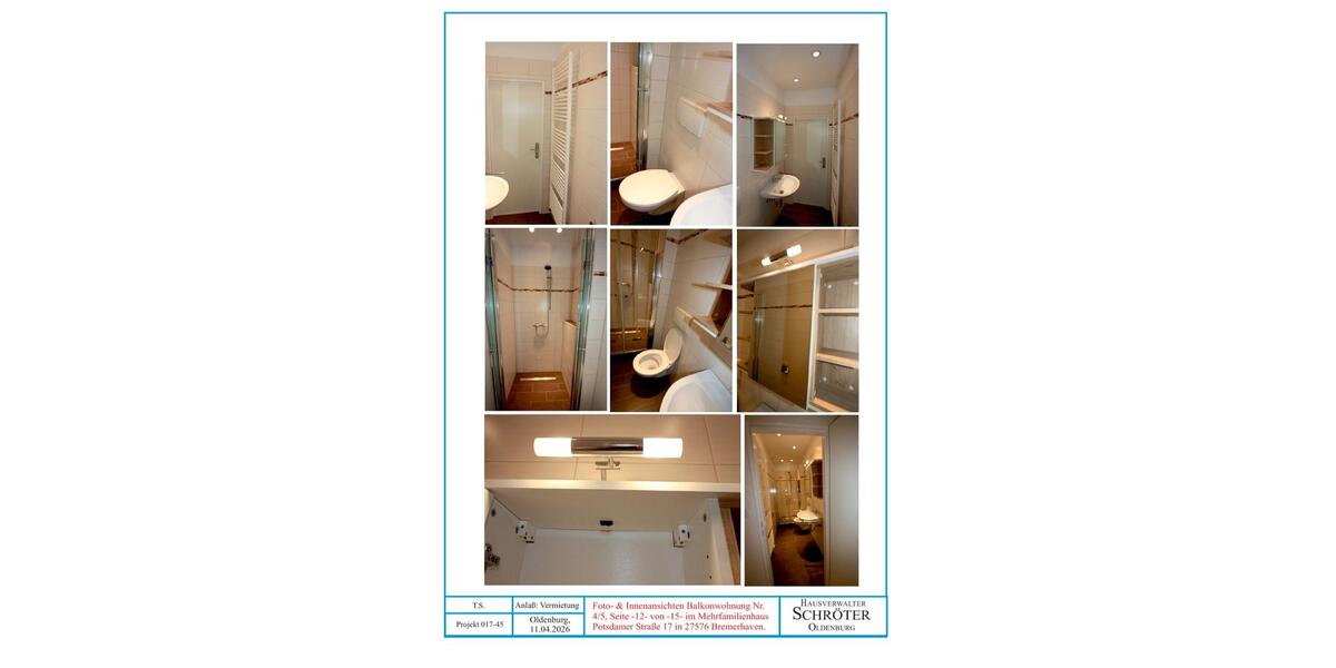Etagenwohnung Bremerhaven - 5 Zimmer, 106 m&sup2;, 970&euro; | Angebot:26148722